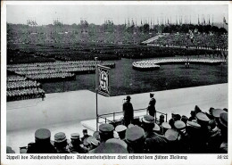 REICHSPARTEITAG NÜRNBERG 1938 WK II - Zerreiss 38/22 Appell Des RAD I-II - Guerre 1939-45