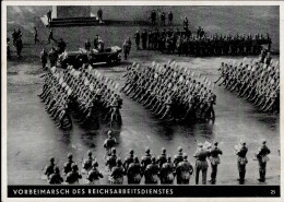 REICHSPARTEITAG NÜRNBERG WK II - Intra 25 Vorbeimarsch Des RAD I - War 1939-45