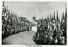 REICHSPARTEITAG NÜRNBERG WK II - PH SA-Appell Fahnengruppe I - War 1939-45