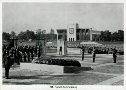 REICHSPARTEITAG NÜRNBERG WK II - PH SA-Appell Totenehrung I - Oorlog 1939-45