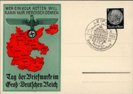 LEIPZIG WK II - TAG Der BRIEFMARKE Im GROß-DEUTSCHEN REICH 1939 I - War 1939-45