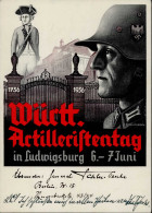 LUDWIGSBURG WK II - WÜRTT. ARTILLERIISTENTAG 1936 I - Guerra 1939-45
