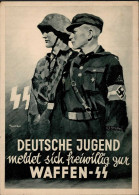 SS Deutsche Jugend Meldet Sich Freiwillig Zur Waffen SS I-II R! - Guerre 1939-45