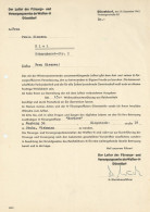 SS Dokument Briefinhalt Von Der Fürsorge Und Versorgungsamtes Der Waffen-SS über Weihnachtsunterstützung An Frau Siemsen - Weltkrieg 1939-45