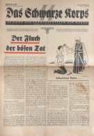 SS Zeitung Das Schwarze Korps Vom 17. April 1941 II Journal - Guerre 1939-45