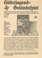 WK II HJ Werbeflyer Zum Spiel Hitlerjugend-Geländespiel, Verlag Hausser Ludwigsburg, 2 S. II - Guerre 1939-45