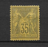 France  No 93 , Type 2 , Neuf , ** , Sans Charniere , Superbe . - 1876-1898 Sage (Type II)