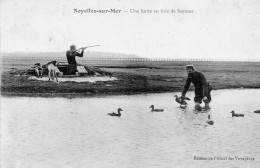 NOYELLES Sur MER  -  Une Hutte En Baie De Somme  (Chasseurs) - Noyelles-sur-Mer