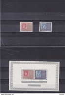 NORVEGE 1972 TIMBRES SUR TIMBRES Yvert 596-597 + BF 2 NEUF** MNH Cote 9, 25 Euros - Ongebruikt