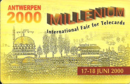 Israel: Prepaid R.Y.F. - 3rd International Phonecard Exhibition 2000 Antwerpen - Israël