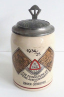 WK II RAD Reichsarbeitsdienst Bierkrug Zur Erinnerung An Meine Arbeitsdienstzeit In Sohren-Sohrschied 3/244 1934/35, H=1 - Weltkrieg 1939-45