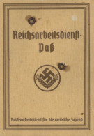 WK II RAD Reichsarbeitsdienst Paß Einer Arbeitsmaid 1940 I-II - Oorlog 1939-45