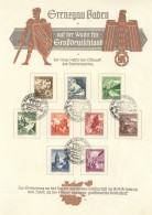 WHW Grenzgau Baden Auf Der Wacht Für Großdeutschland Propagandablatt WHW 1938/39 Mit Kpl. Ausgabe - Guerra 1939-45