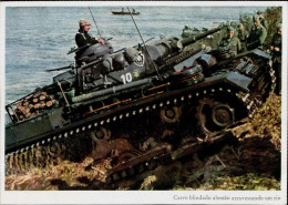 Panzer WK II Nr 10 Am Fluss I- Réservoir - War 1939-45