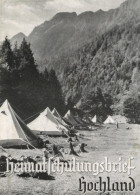 WK II Dokumente Broschüre Heimatschulungsbrief Hochland, Verlag Maner München 18 S. II - Weltkrieg 1939-45