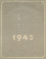 WK II Dokumente Kalender Von 1943, Mit über 50 Fotos Im Format 28x36 Cm, Deckblatt Gelöst Sonst Gut Erhalten II - Weltkrieg 1939-45