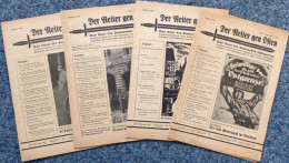 WK II Dokumente Lot Mit 4 Ausgaben Der Reiter Gen Osten, Verlag Claassen Berlin II - War 1939-45