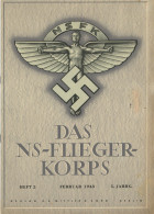 WK II Dokumente Zeitschrift NSFK Das NS-Flieger-Korps Feb. 1943, Verlag Mittler Berlin, 32 S. II - Weltkrieg 1939-45