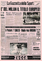 [MD9512] CPM - LA GAZZETTA DELLO SPORT LA GRANDE STORIA DEL MILAN - PROMOCARD 5724 - PERFETTA - Non Viaggiata - Football