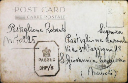 POW WW2 – WWII Italian Prisoner Of War  - Censorship Censure Geprüft  – S7756 - Military Mail (PM)