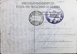 POW WW2 – WWII Italian Prisoner Of War In ALGERIA - Censorship Censure Geprüft  – S7751 - Military Mail (PM)