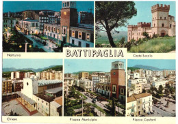 BATTIPAGLIA 4 -- SALUTI DA   SALERNO - Battipaglia