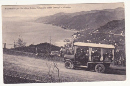 Cartolina - Auto Per Portofino Kulm - Panorama Verso Camogli E Genova. - Genova (Genoa)