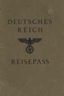 WK II Dokumente Reisepass Deutsches Reich 1937 Hannover I-II - War 1939-45
