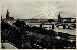 WK II Aufgehende Sonne Frankfurt / Main I-II - Weltkrieg 1939-45