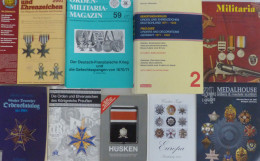 Orden Konvolut Literatur Mit über 40 Büchern, Katalogen, Fachzeitschriften I-II - Guerre 1939-45