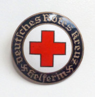 WK II Orden Deutsches Rotes Kreuz Helferin 30mm Ges. Gesch. - Guerre 1939-45