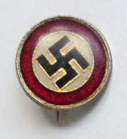 WK II Orden NSDAP Sympathisanten Abzeichen 16mm Ohne Hersteller - War 1939-45