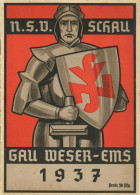 Buch WK II Broschüre  N.S.V. Schau Gau Weser-Ems 1937 Hrsg. NSDAP Amt Für Volkswohlfahrt 31 S. Mit Einigen Bildern II (f - Guerre 1939-45