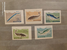 1966	Korea	Fishes  (F94) - Corea Del Norte