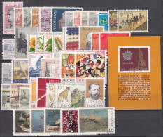 Yugoslavia Republic 1981 Complete Year Mint Never Hinged - Unused Stamps