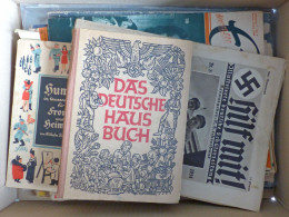 Buch WK II Kiste Mit Büchern, Zeitungen Und Zeitschriften - Guerre 1939-45