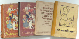 Buch WK II Konvolut Mit 4 Schulbüchern 1941 II (Gebrauchsspuren) - Guerre 1939-45