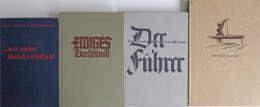 Buch WK II Lot Mit 4 Büchern U.a. Der Führer Hrsg. Von Schirach, Balduin II - Guerre 1939-45