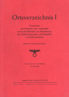 Buch WK II Oertsverzeichnis I Der Postämter, Bahnhöfe, Schiffanlegestellen Und Flughäfen In Großdeutschland Ausgabe Mai  - Weltkrieg 1939-45