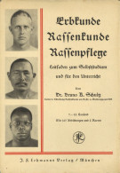 Buch WK II Erbkunde, Rassenkunde, Rassenpflege Ein Leitfaden Zum Selbststudium Und Für Den Unterricht Von Schultz, Bruno - Guerra 1939-45