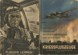 Buch WK II 2 Kl. Bücher Kriegsflugzeuge Und Fliegen Lernen! Hrsg. Unter Mitwirkung Des RLM, Ges. 268 S. II - Weltkrieg 1939-45