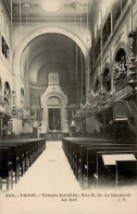 Synagoge Paris Innenansicht I-II Synagogue - Guerre 1939-45