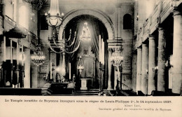 Synagoge Bayonne Innenansicht I-II Synagogue - War 1939-45