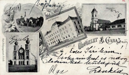 Synagoge Bekescsaba Ungarn II (Ränder Abgestossen) Synagogue - War 1939-45