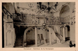 Synagoge Cavaillon Innenansicht I-II Synagogue - Guerra 1939-45