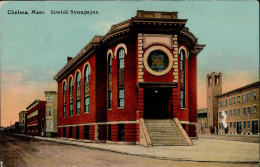 Synagoge Chelsea Mass.I-II ((Ecken Abgestossen, Kl. Stauchung) Synagogue - Weltkrieg 1939-45