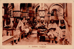 Synagoge Djerba Tunesien I-II Synagogue - War 1939-45