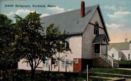 Synagoge Rockland Maine I-II (Ecke Gestoßen) Synagogue - War 1939-45