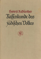Judaika Buch Rassenkunde Des Jüdischen Volkes Von Dr. Günther, Hans 1930, Verlag Lehmann München, 346 S. II (Buchrücken  - Jodendom
