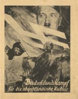 Judaika Heft Deutschlands Kampf Für Die Abendländische Kultur Von Jamrowski, Otto  Um 1933, 32 S. II Judaisme - Jewish